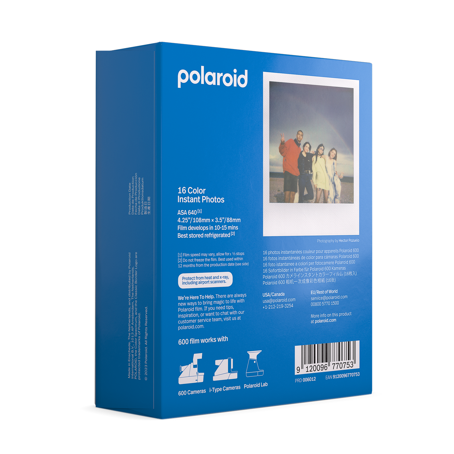 Color Film for 600 - Double pack (16枚入り)