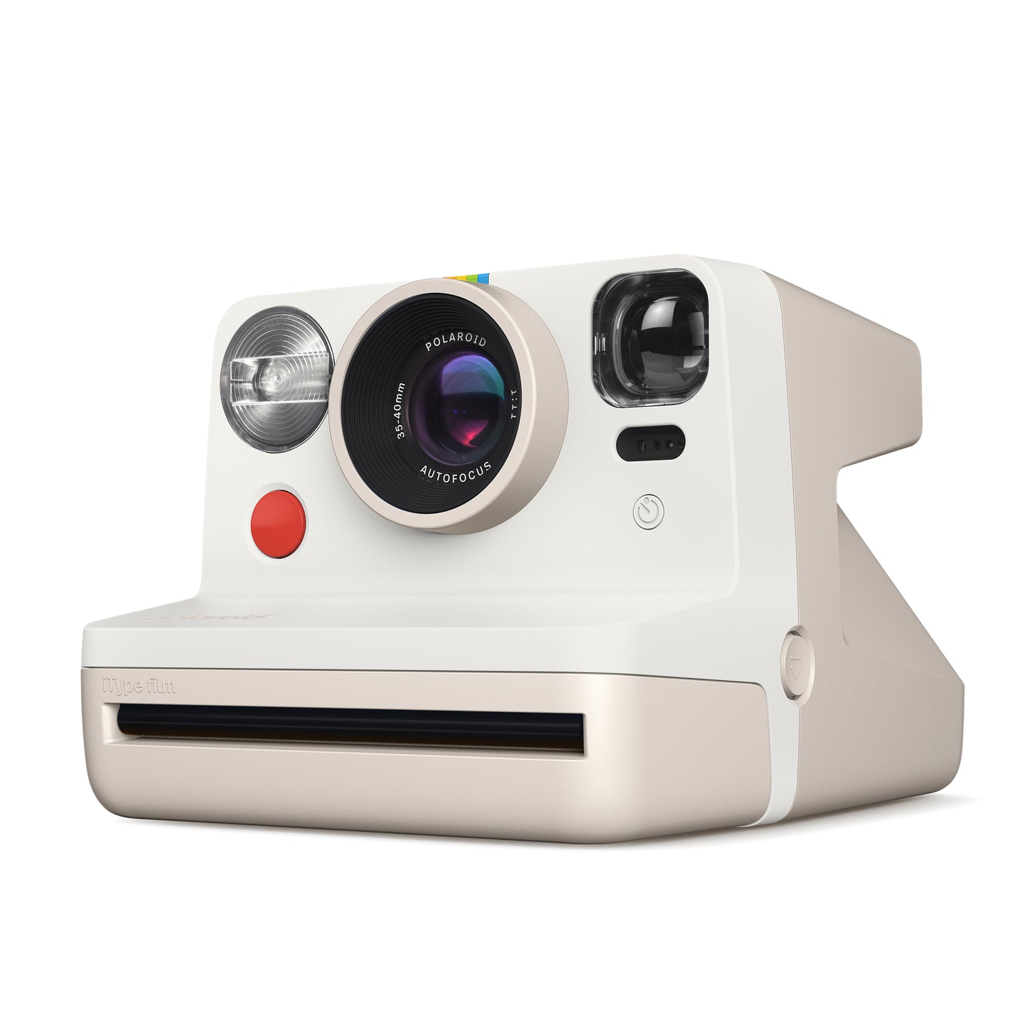 Polaroid Now 第2世代 i-Type インスタントカメラ Vintage White