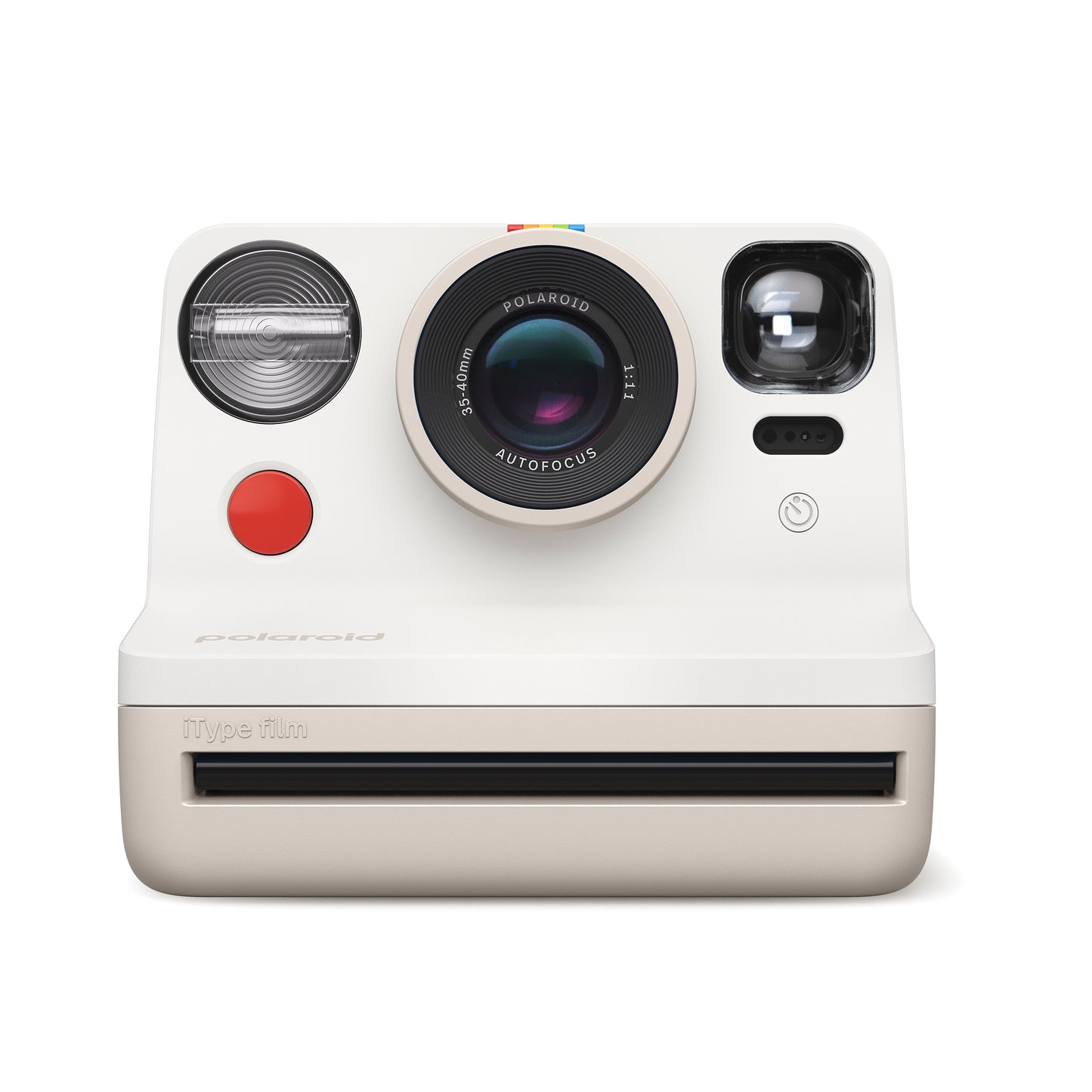 Polaroid Now 第2世代 i-Type インスタントカメラ Vintage White