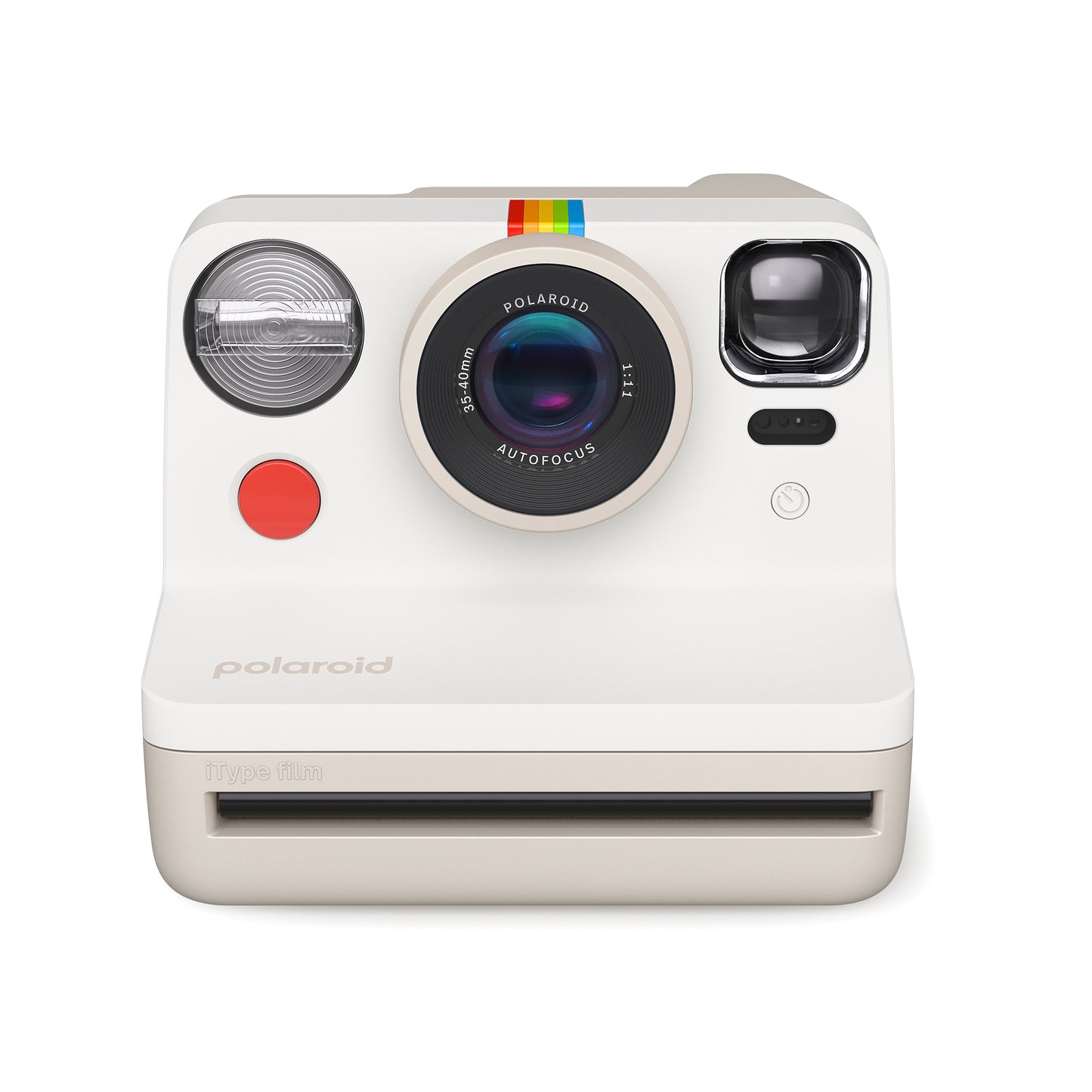 Polaroid Now 第2世代 i-Type インスタントカメラ Vintage White