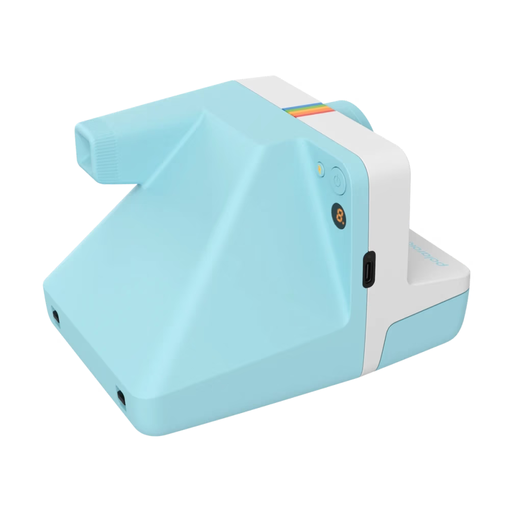 Polaroid Now 第3世代 i-Type インスタントカメラ Arctic Blue