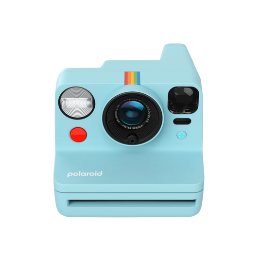 Polaroid Now+ 第3世代 i-Type インスタントカメラ Arctic Blue