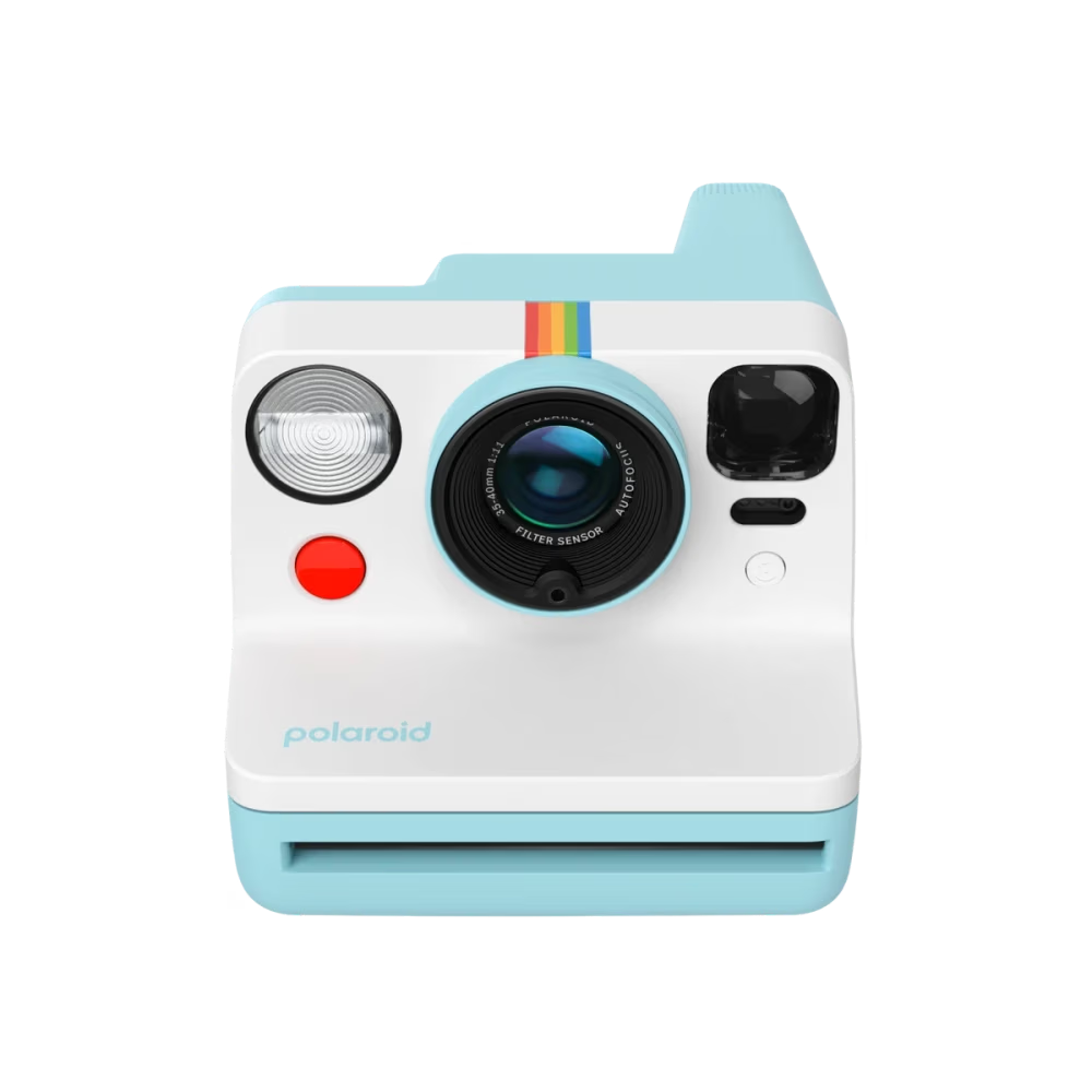 Polaroid Now 第3世代 i-Type インスタントカメラ Arctic Blue