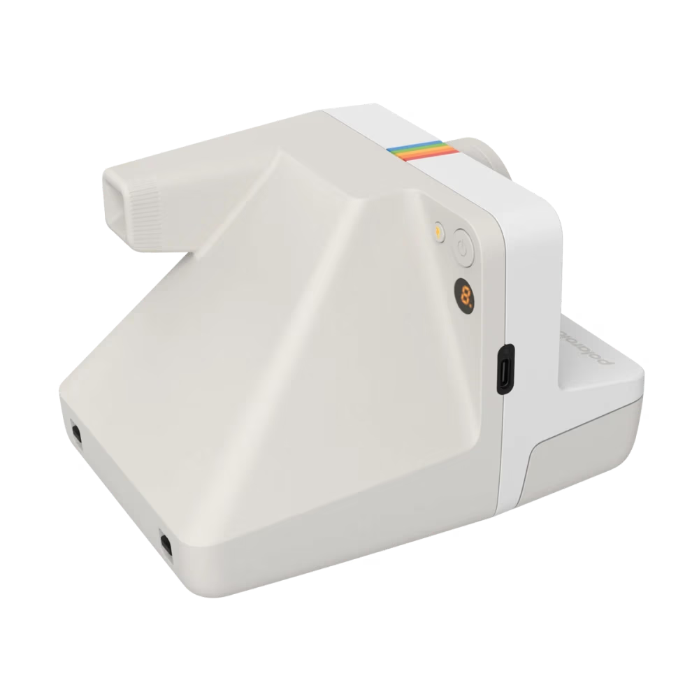 Polaroid Now 第3世代 i-Type インスタントカメラ Pebble White