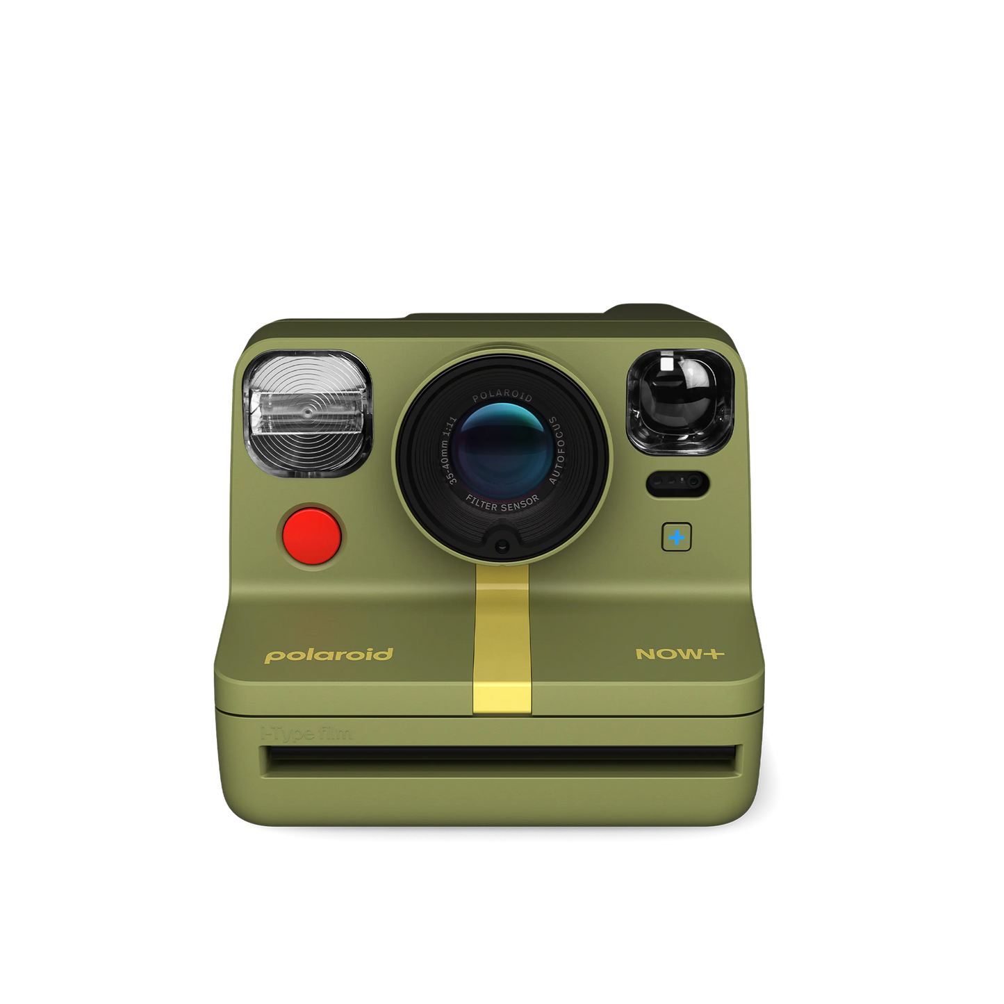 Polaroid Now+ 第2世代 i-Type インスタントカメラ + 5 lens Filters Forest Green