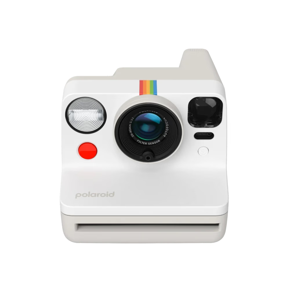 Polaroid Now 第3世代 i-Type インスタントカメラ Pebble White
