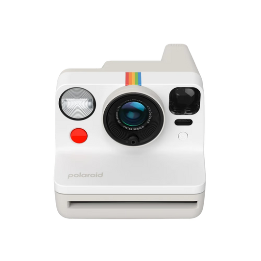 Polaroid Now 第3世代 i-Type インスタントカメラ Pebble White