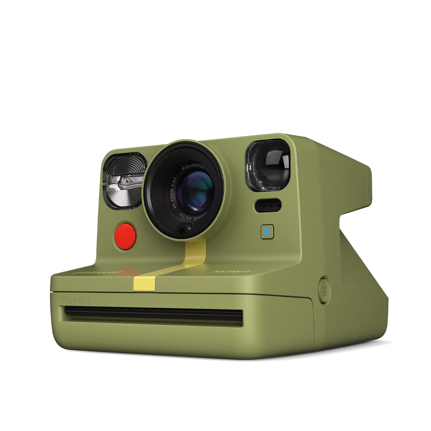 Polaroid Now+ 第2世代 i-Type インスタントカメラ + 5 lens Filters Forest Green