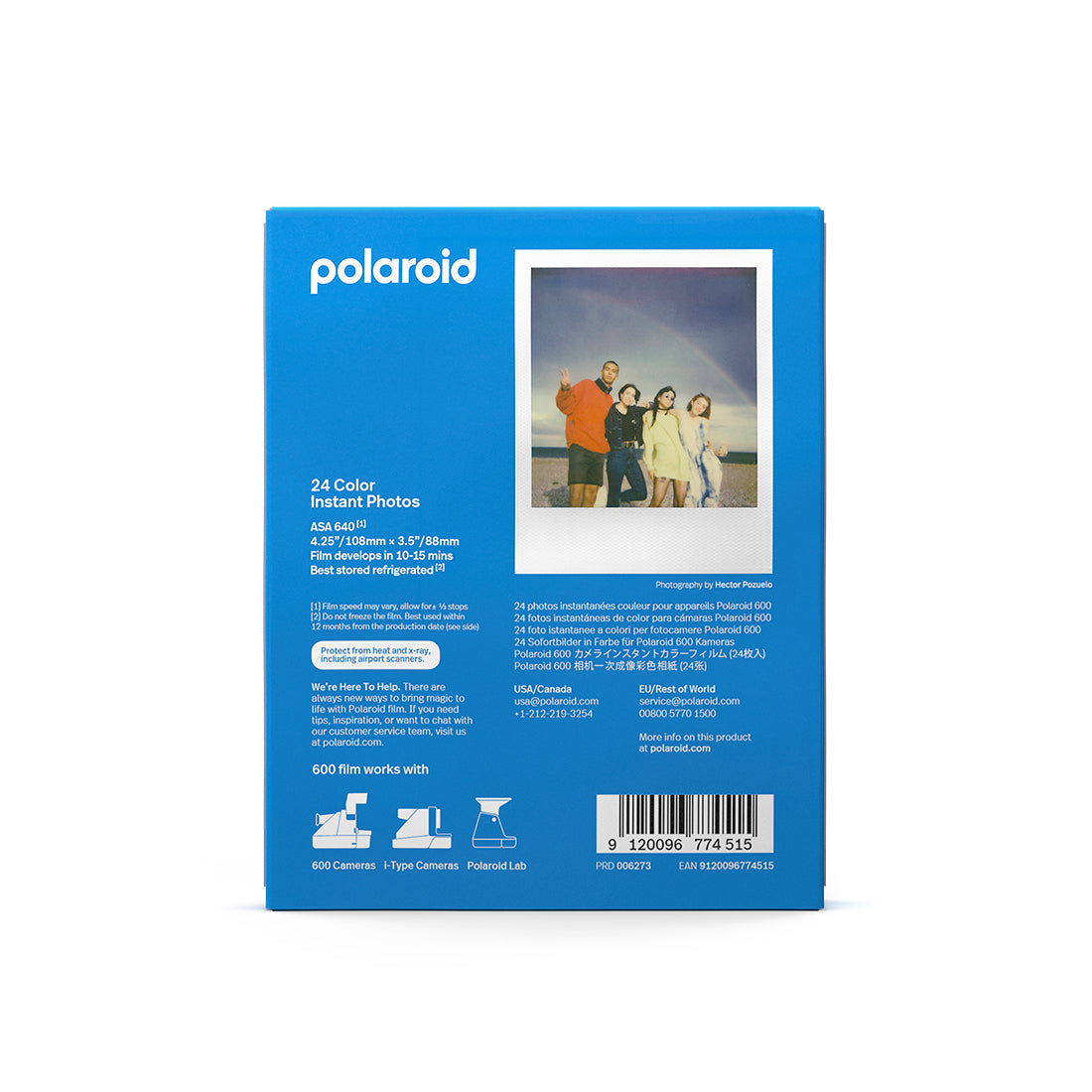 ポラロイド 600 高感度フィルム Polaroid フィルム 30枚×3箱 Color 600 Film Triple Pack | ポラロイドフィルム – VISTAL