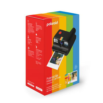 Polaroid Go 第2世代 インスタントカメラ Black Everything Box