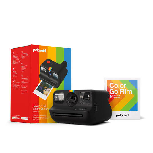 Polaroid Go 第2世代 インスタントカメラ Black Everything Box