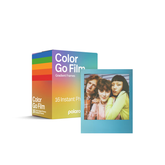 Polaroid Go Color Film Gradient Frames Double Pack(16枚入り)【006383】
