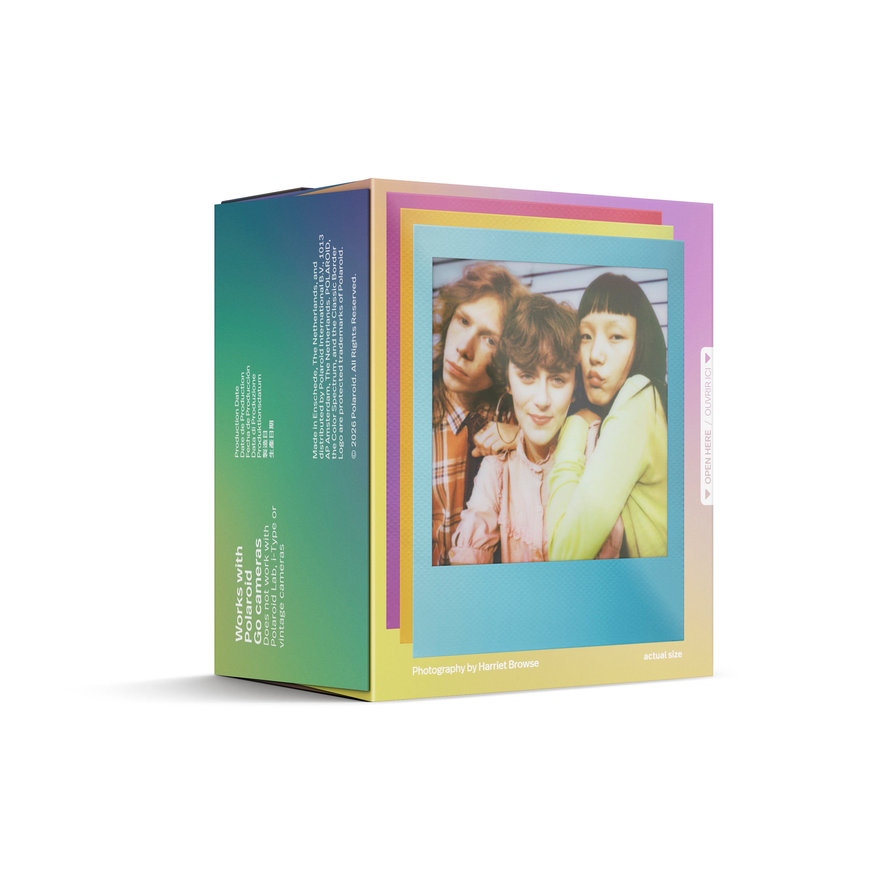 Polaroid Go Color Film Gradient Frame Double Pack | ポラロイド