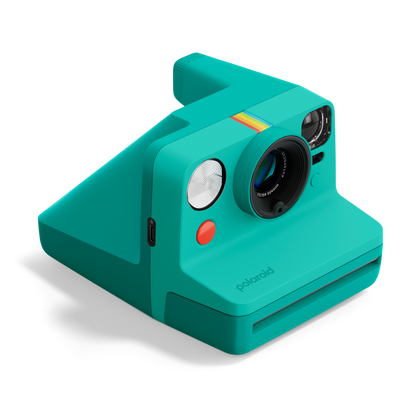 Polaroid Now 第3世代 i-Type インスタントカメラ Teal Green