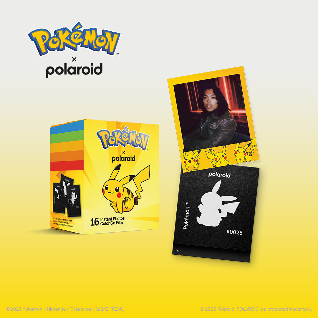 予約】(10月下旬発送予定) Polaroid Go Color Film ポケモン