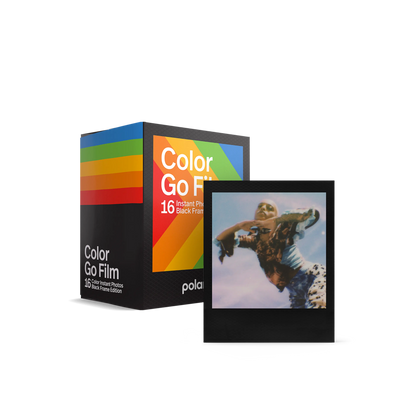 Polaroid Go Color Film Double Pack - Black Frame Edition (16枚入り)