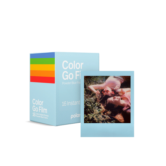 【予約販売】Polaroid Go Color Film Double Pack – Powder Blue Frame