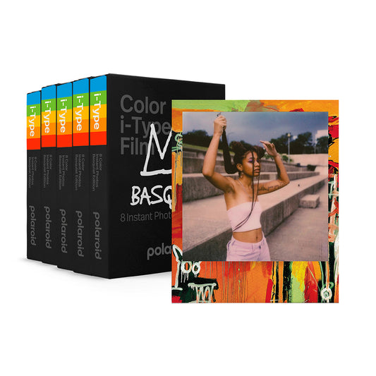 Polaroid Color i-Type Film - Basquiat Edition  Five Pack